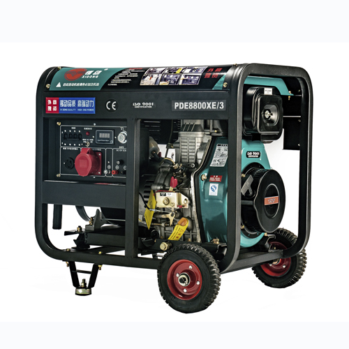 11KVA SINGLE THREE PHASE OPEN FRAME DIESEL GENERATOR